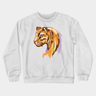 Neon Tiger Crewneck Sweatshirt